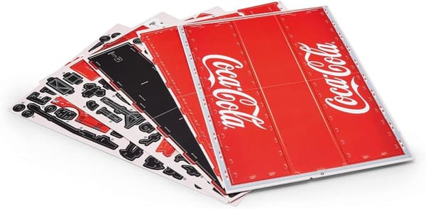 Pussel 3D  Coca-Cola Lastbil med Led - 3
