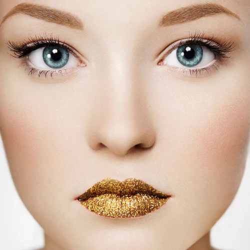 GLITTERLÄPPSTIFT - guld - 3