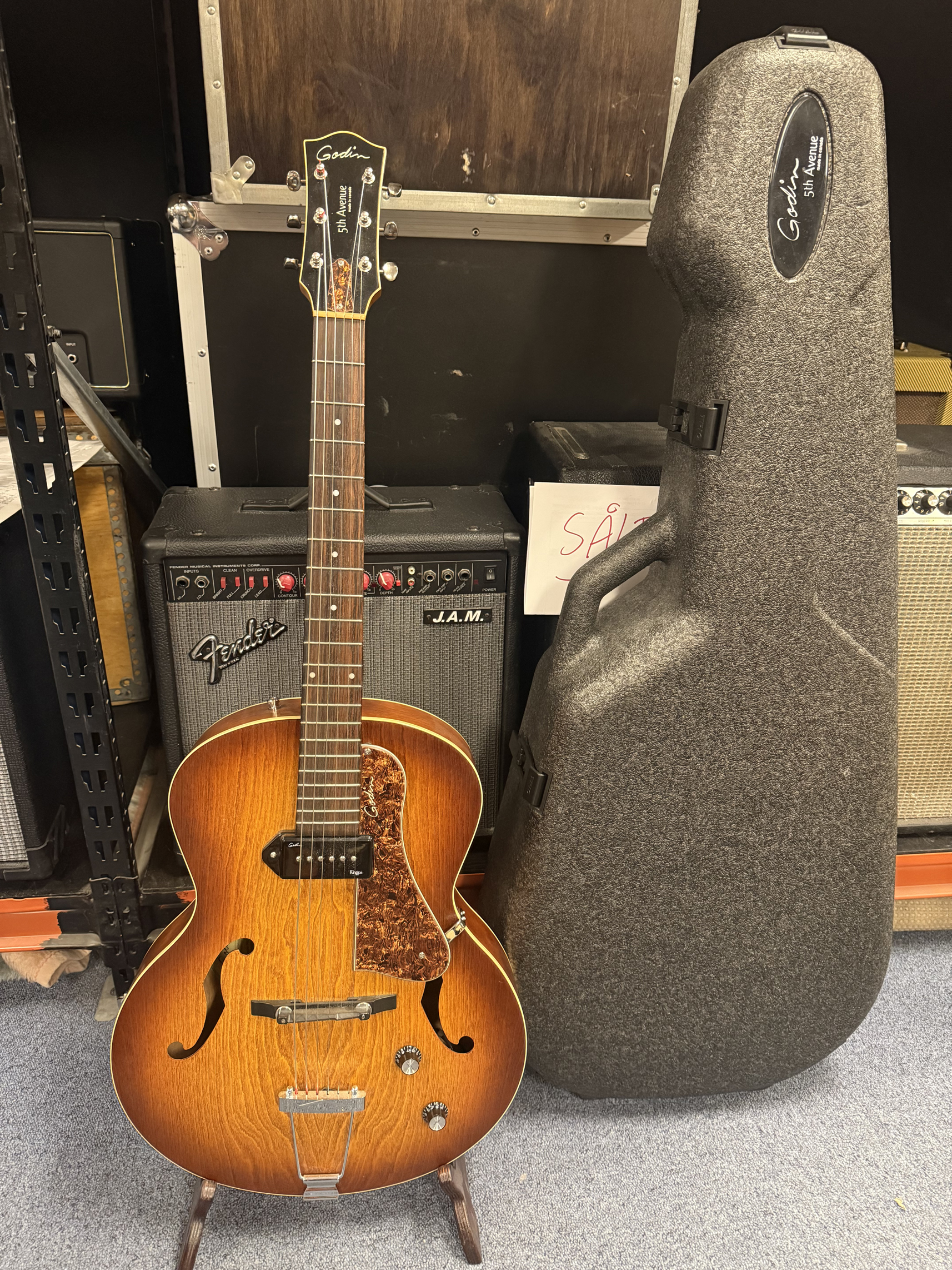 Godin 5th Avenue P90 inkl case