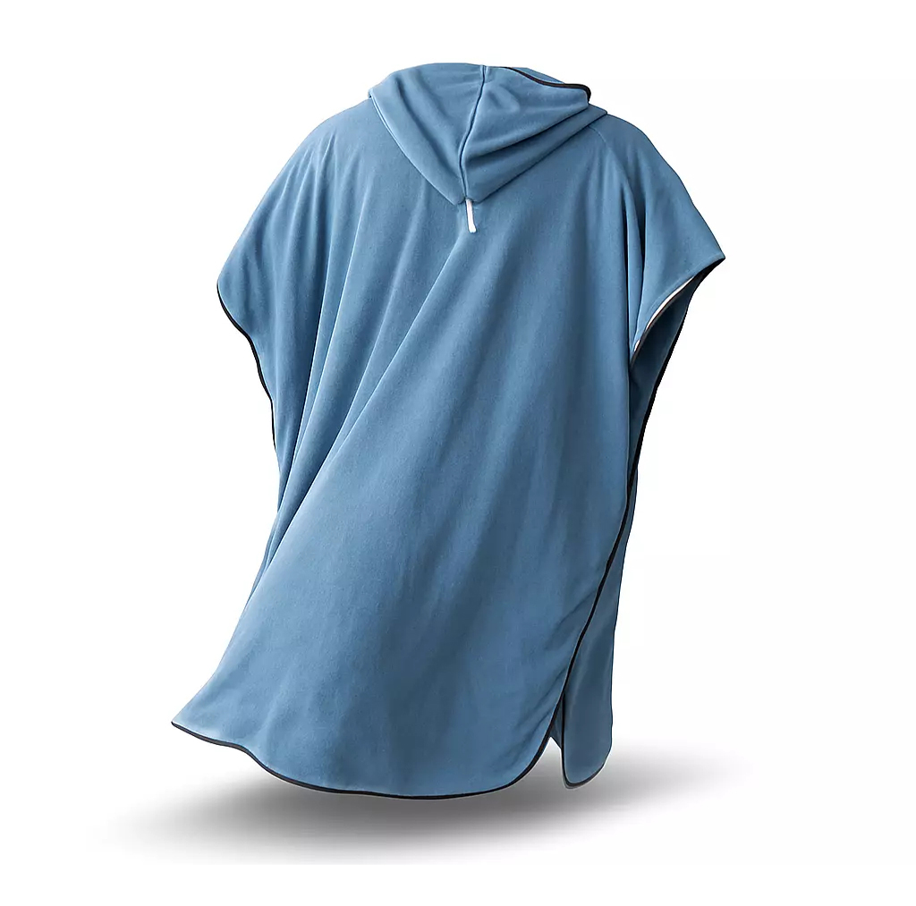 Poncho Towel De luxe Extra thick and cuddly- KIDS - Wolffwear - Sky blue - 3
