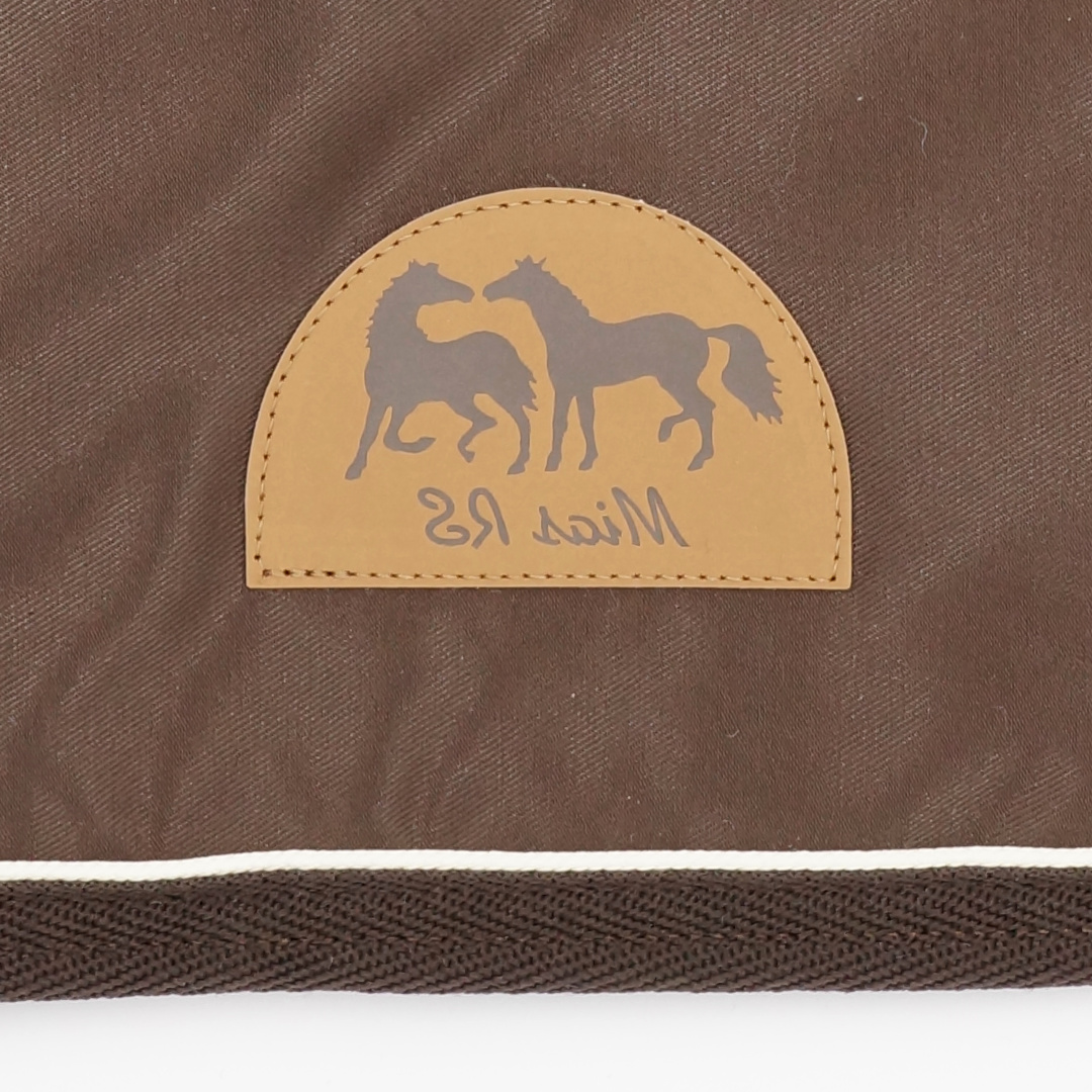Ländtäcke Bävernylon  Brun, Creme - 2