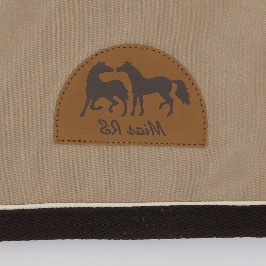 Ländtäcke Bävernylon  Sand, Brun - 2
