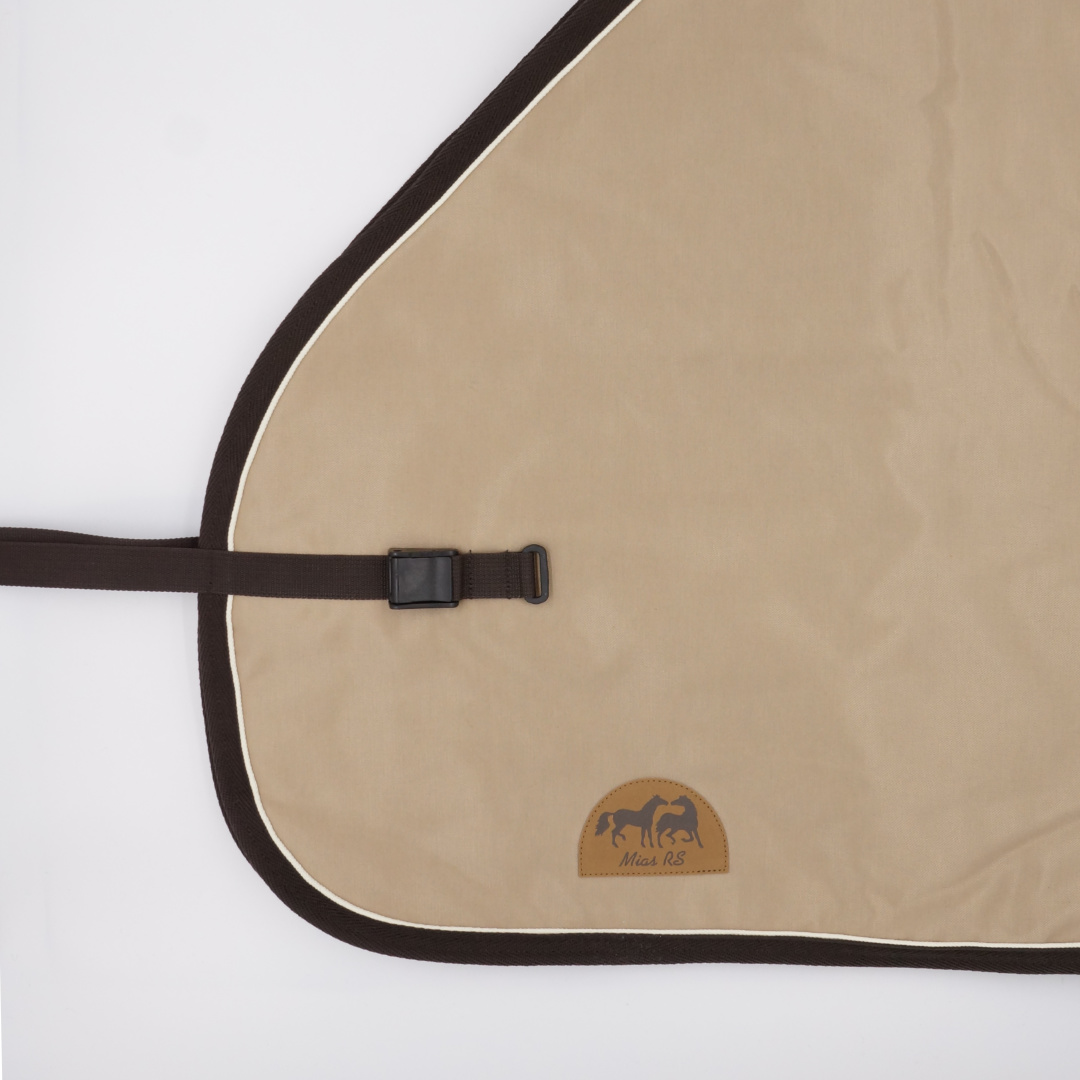 Ländtäcke Bävernylon  Sand, Brun