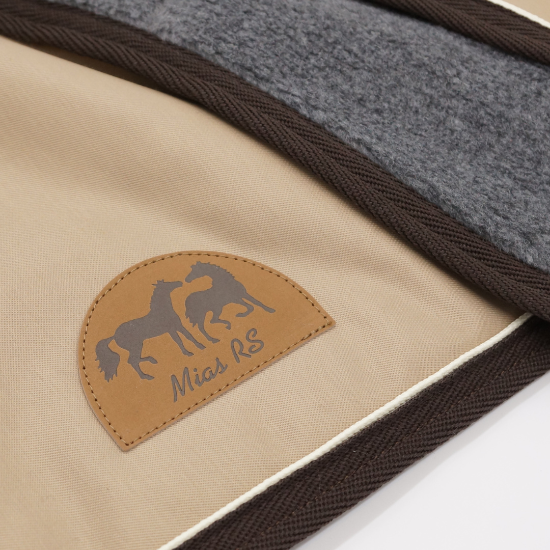 Ländtäcke Bävernylon  Sand, Brun - 4