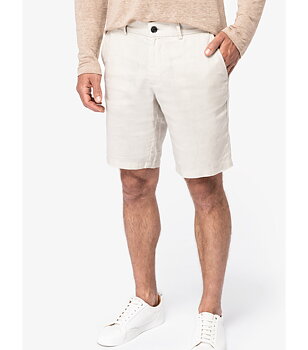 Spasso Men’s Linen Bermuda – svala linneshorts för sommar & service