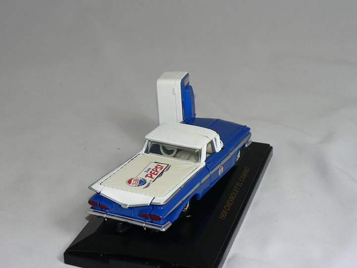 Chevrolet EL Camino  1959  + Automat 1:43  Road Champs  ( Pepsi )