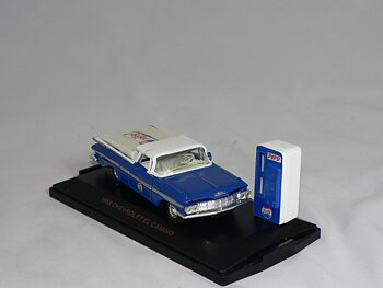 Chevrolet EL Camino  1959  + Automat 1:43  Road Champs  ( Pepsi )