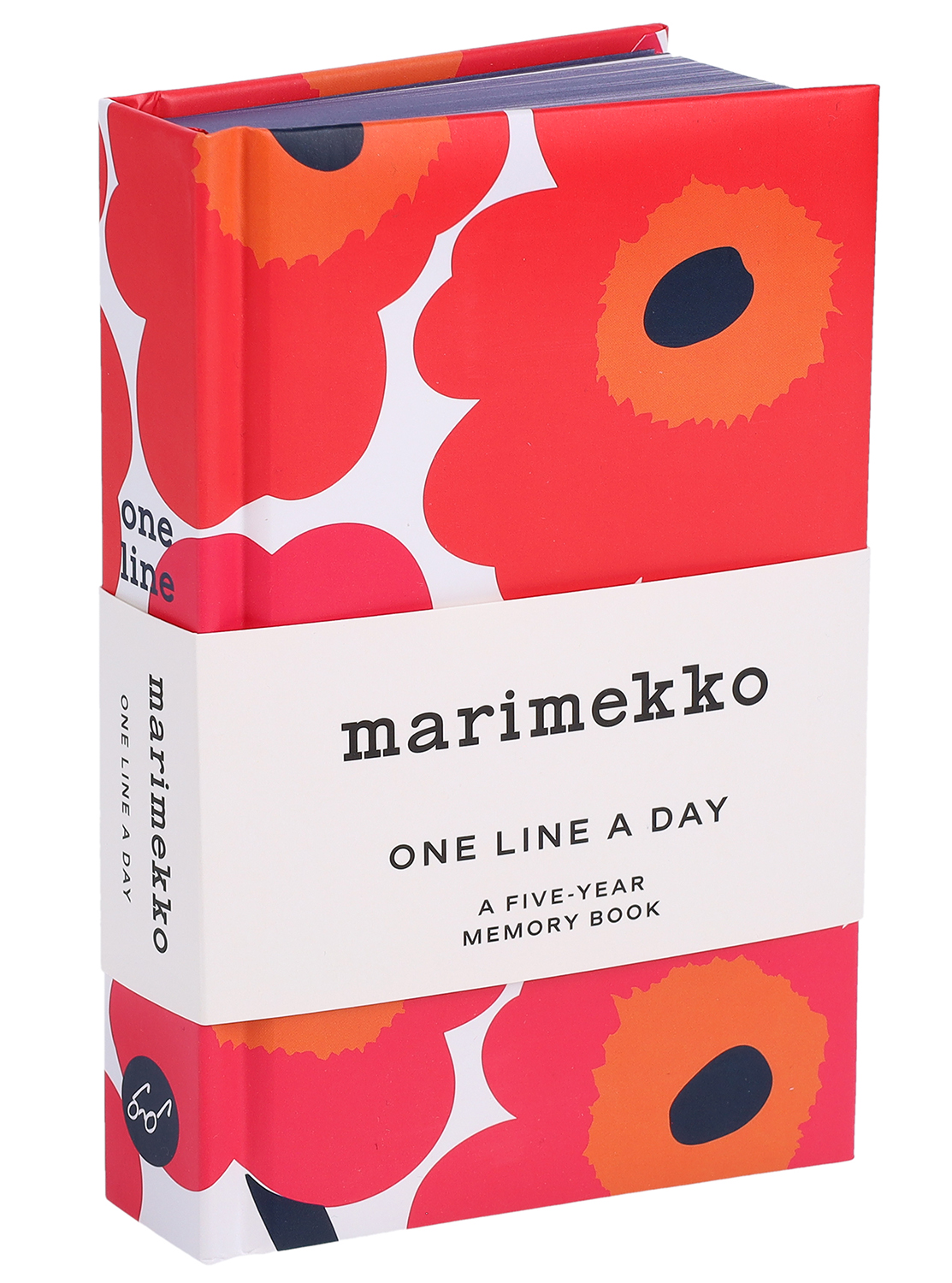 Marimekko One Line a Day (Red Unikko) - A Five-Year Memory Book - 2