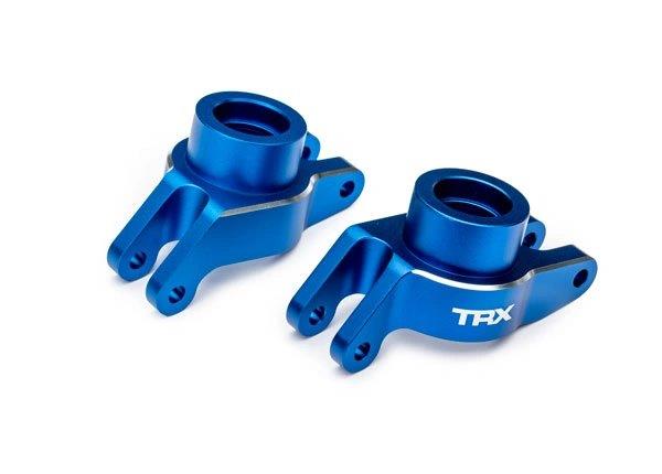 Traxxas Hjulaxelhållare Bak Alu Blå (Par) Maxx, Maxx Slash