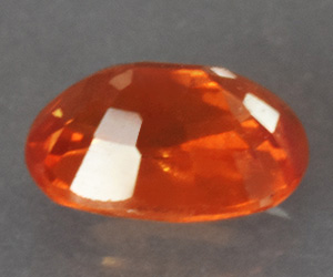 Impresionante piedra preciosa de granate espesartina natural calibrada de 6 x 4 mm de alta calidad de 0,74 ct - 4