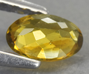 Magnífica piedra preciosa de turmalina amarilla natural - 2