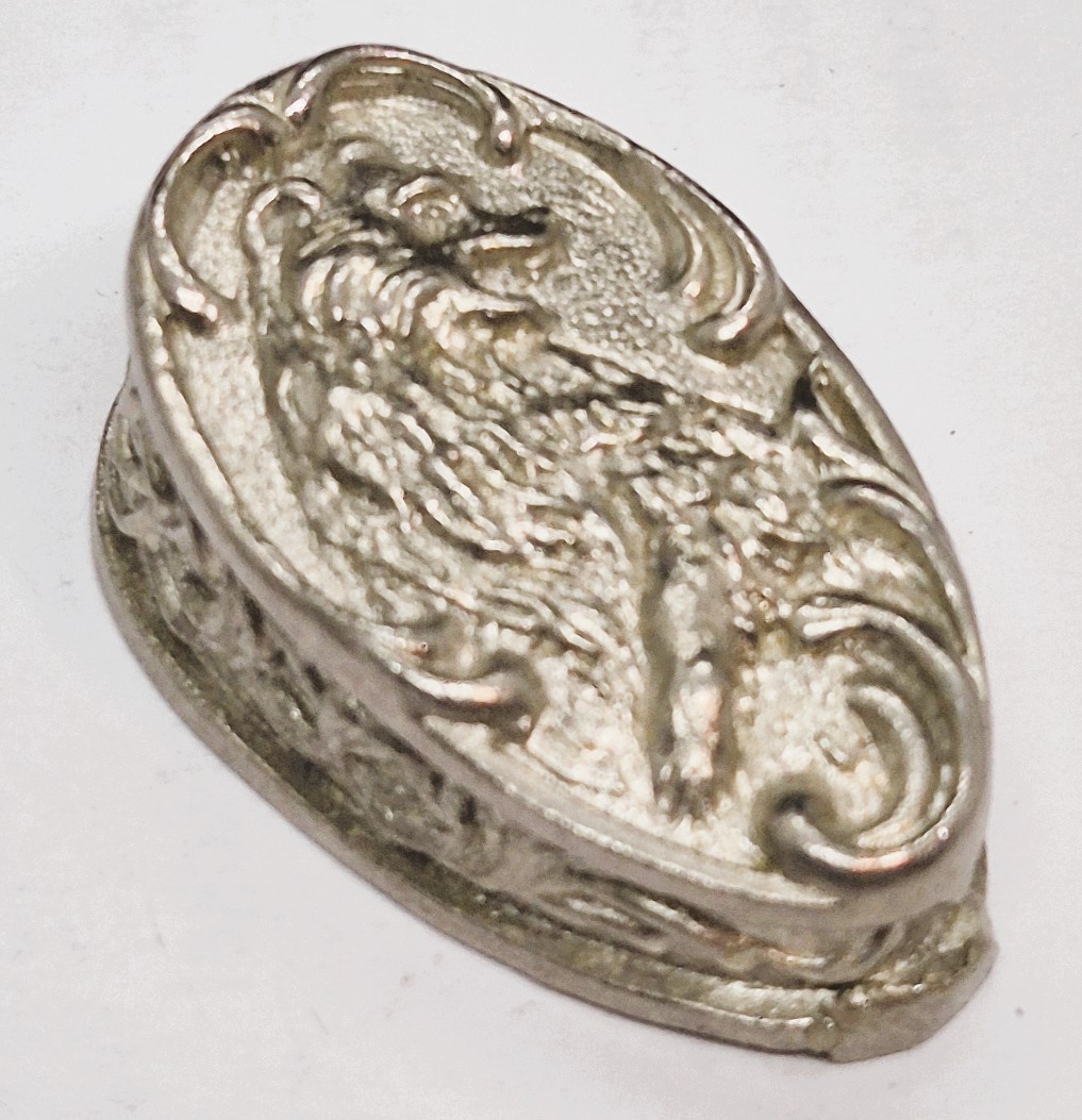 Beslag Räv - nysilver