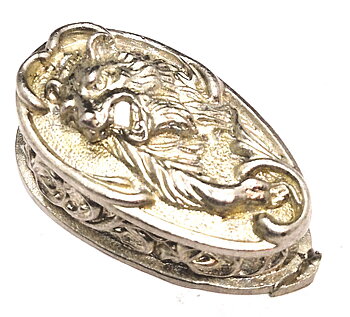 Beslag Björn - nysilver