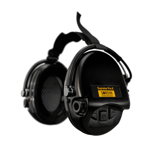 SUPREME PRO X H2 BLACK NECKBAND BLACK/BLACK