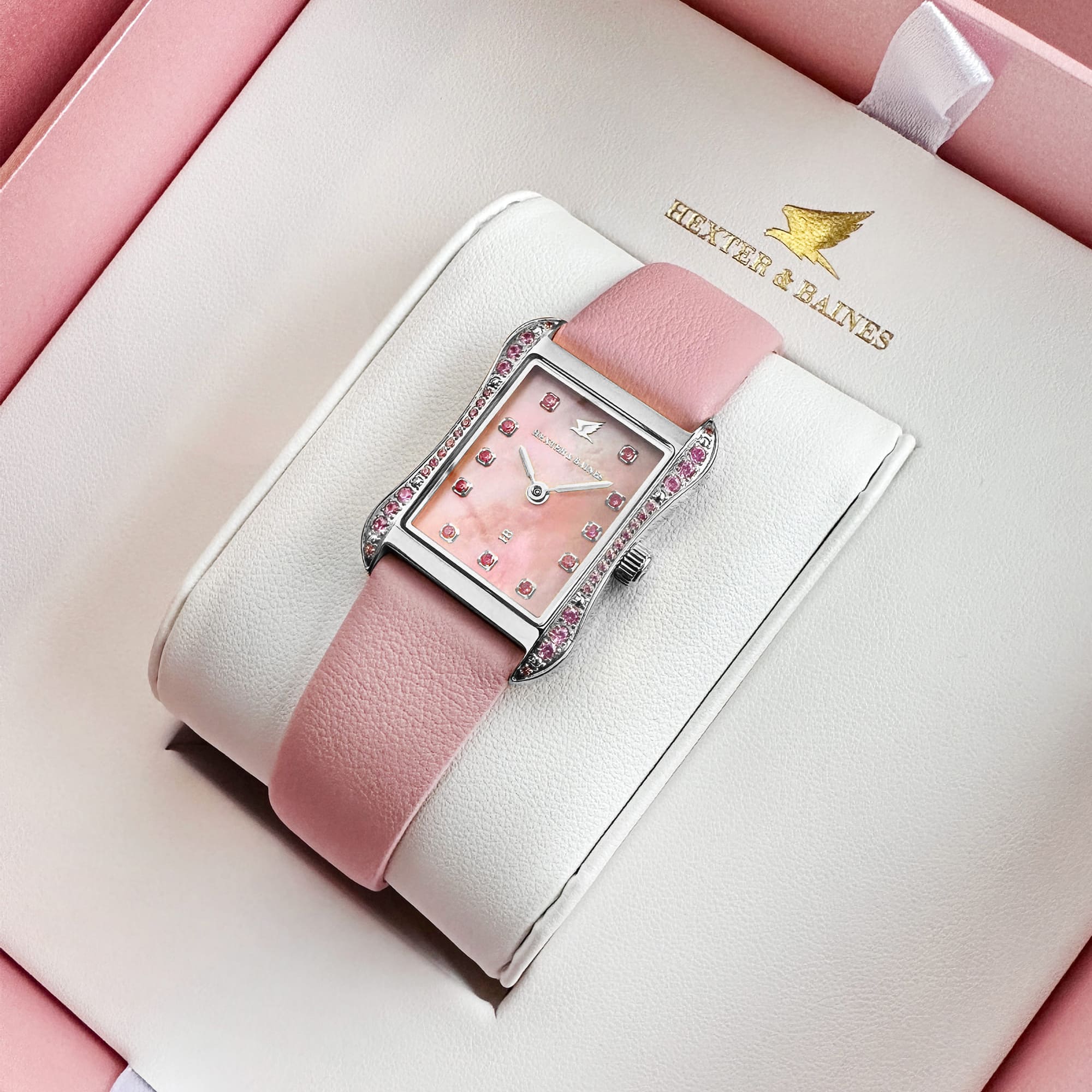 H&B Cronvas, Powder Pink, Silver - 6