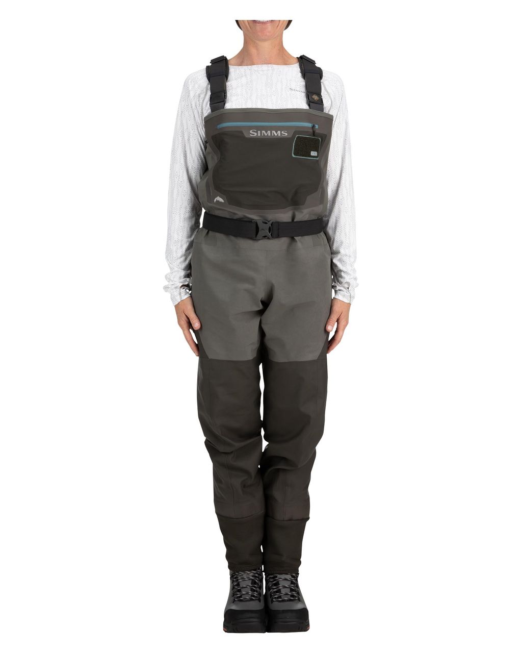 Simms Wms G3 Stockingfoot - Gunmetal - 4