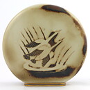 Gunnar Nylund (Flambé 1932) Art Deco Vase with Birds Motif 14 cm