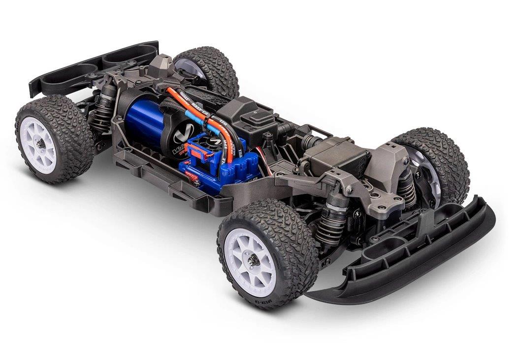 Traxxas Mini Rally Ford RS200 RTR TQi VXL-3s Röd - USB-C Laddare / 2s LiPo - 4