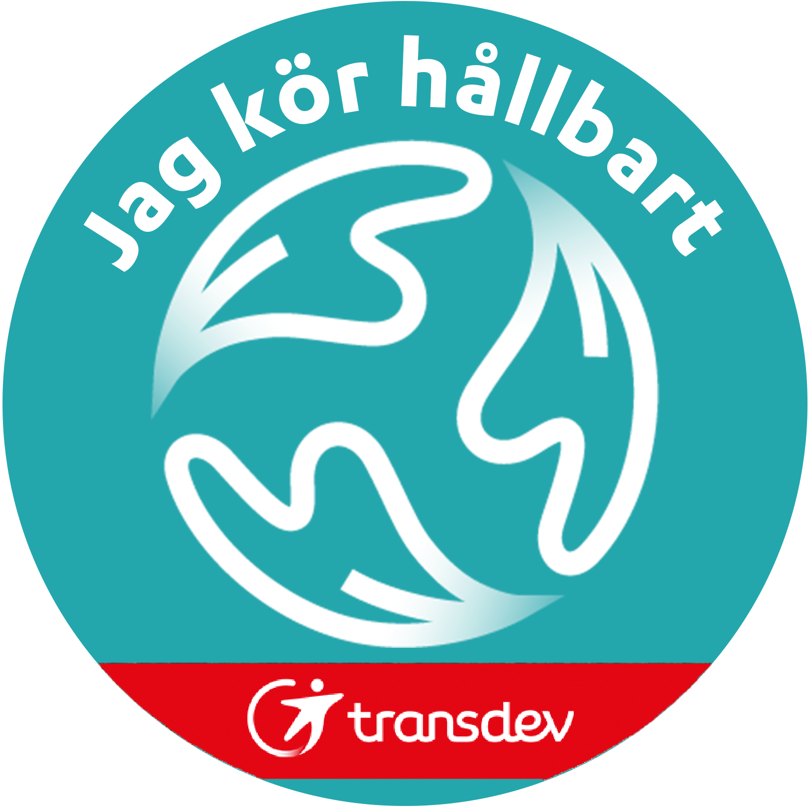 Pin "Jag kör hållbart"