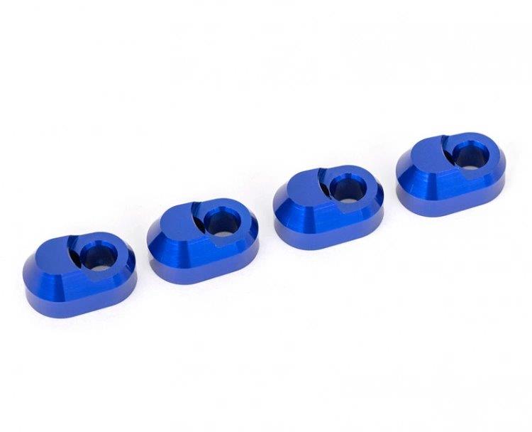 Traxxas Hållare Stötdämparaxel Alu Blå (4) X-Maxx, XRT