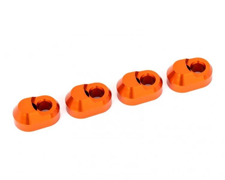 Traxxas Hållare Stötdämparaxel Alu Orange (4) X-Maxx, XRT