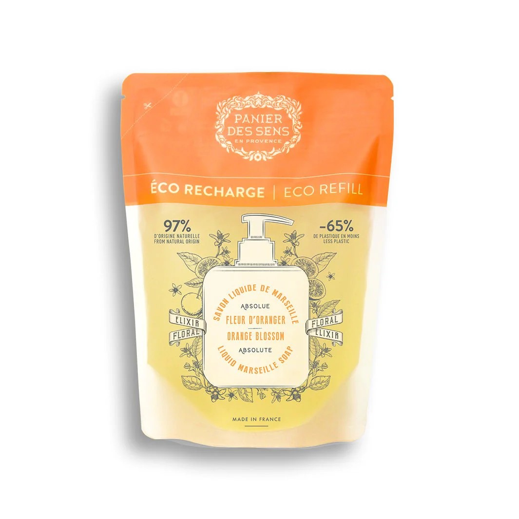 Panier des Sens Refill Orange Blossom Flytande Tvål  500 ml