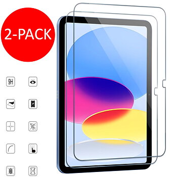 2-PACK iPad (A16) gen 11 2025 skärmskydd härdat glas 9H