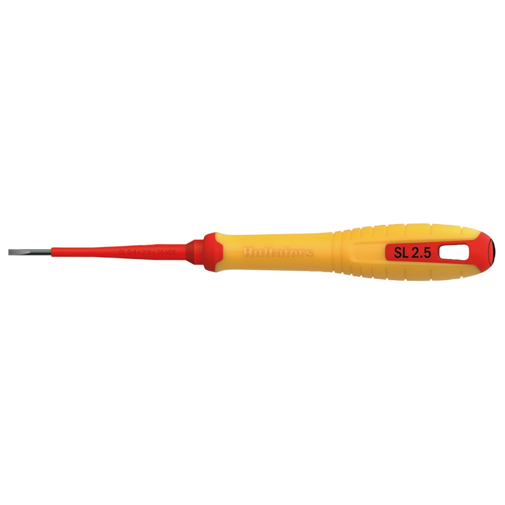 Skruvmejsel VDE Spår SL 0,4x2,5x75