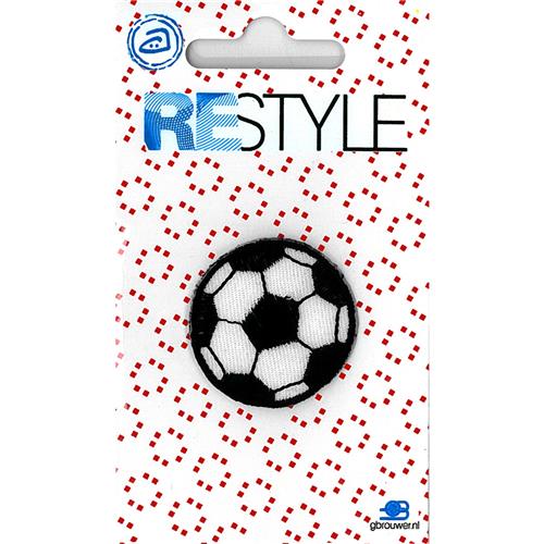 Applikation fotboll ca 4 x 4 cm Restyle