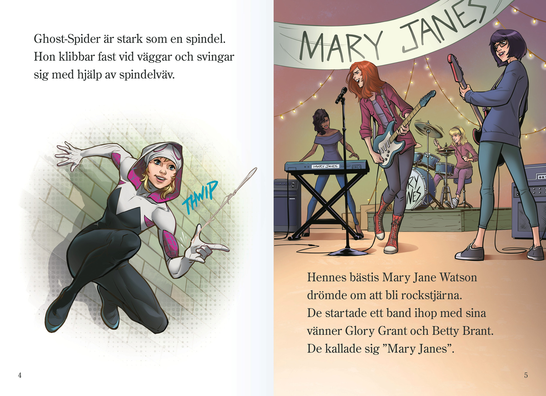Ghost-spider till räddning MARVEL - lätt att läsa - 2