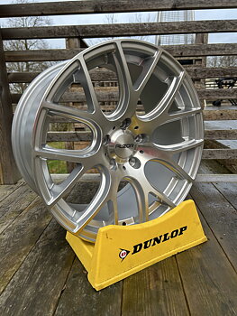 Alzor 10x18" 5x112 ET40 CB 66.6 silver/frontpolished