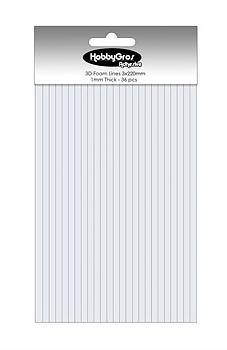 HobbyGros 3D Foam Lines  -1,0 mm 