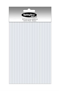 HobbyGros 3D Foam Lines  -1,5 mm 