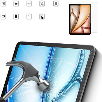 iPad Air 11 tum M3 2025 skärmskydd härdat glas 9H