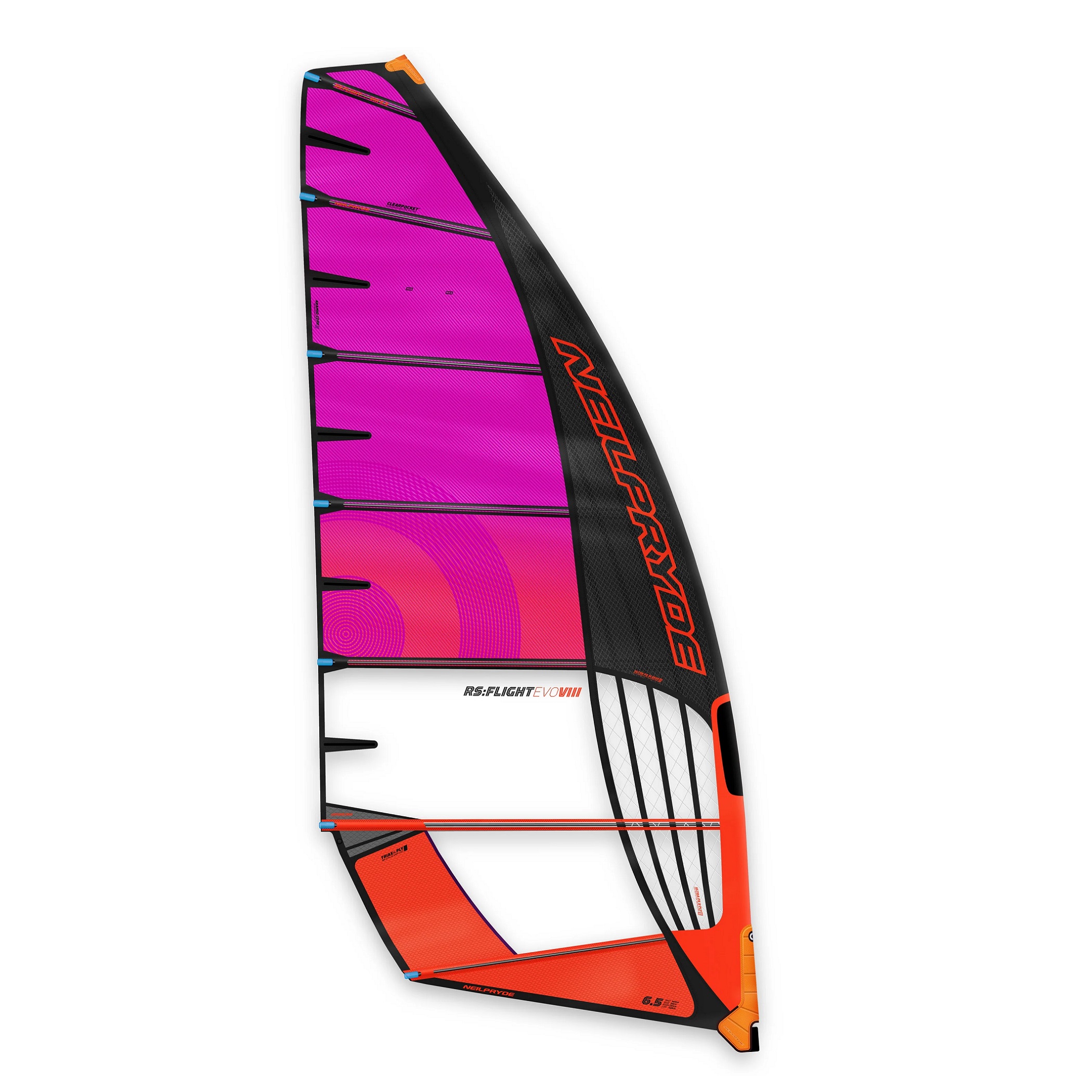 Neil Pryde vindsurfingsegel RS:Flight EVO VIII