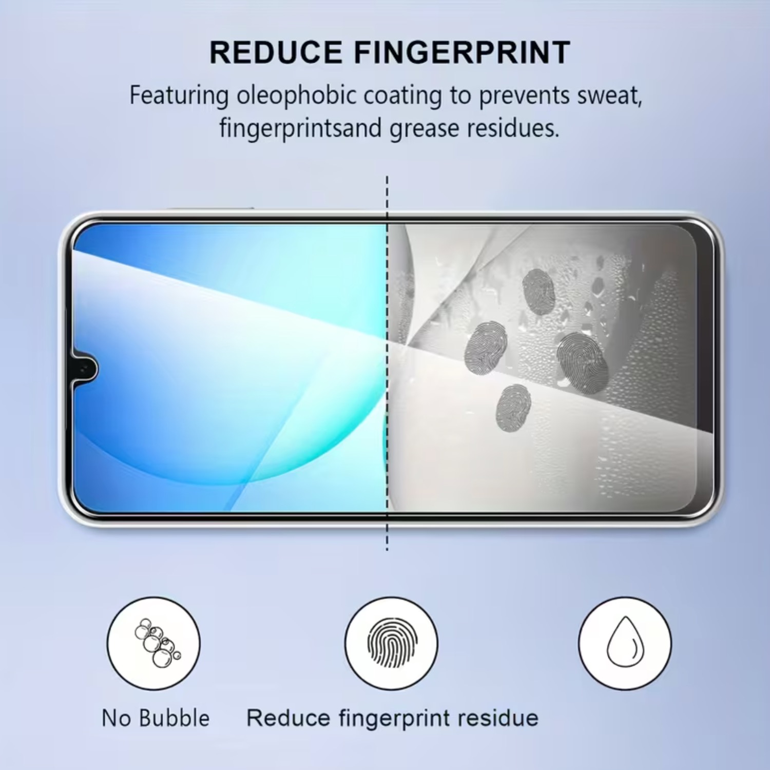 Samsung Galaxy A17 Skärmskydd Härdat Glas Premium 1-pack - 7