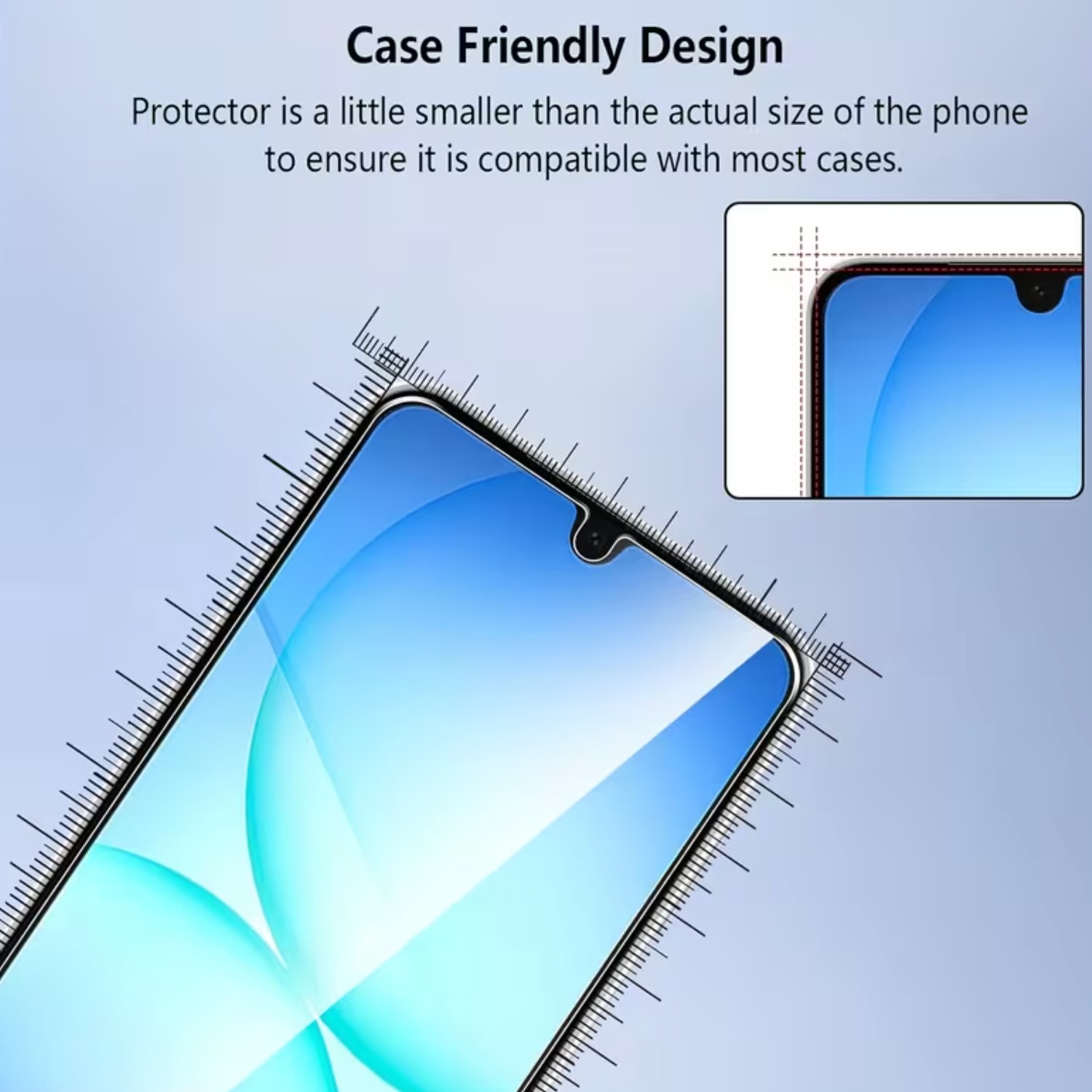 Samsung Galaxy A17 Skärmskydd Härdat Glas Premium 1-pack - 6