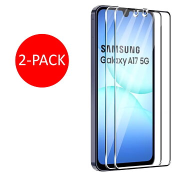 2-Pack Samsung Galaxy A17 Skärmskydd Härdat Glas Premium