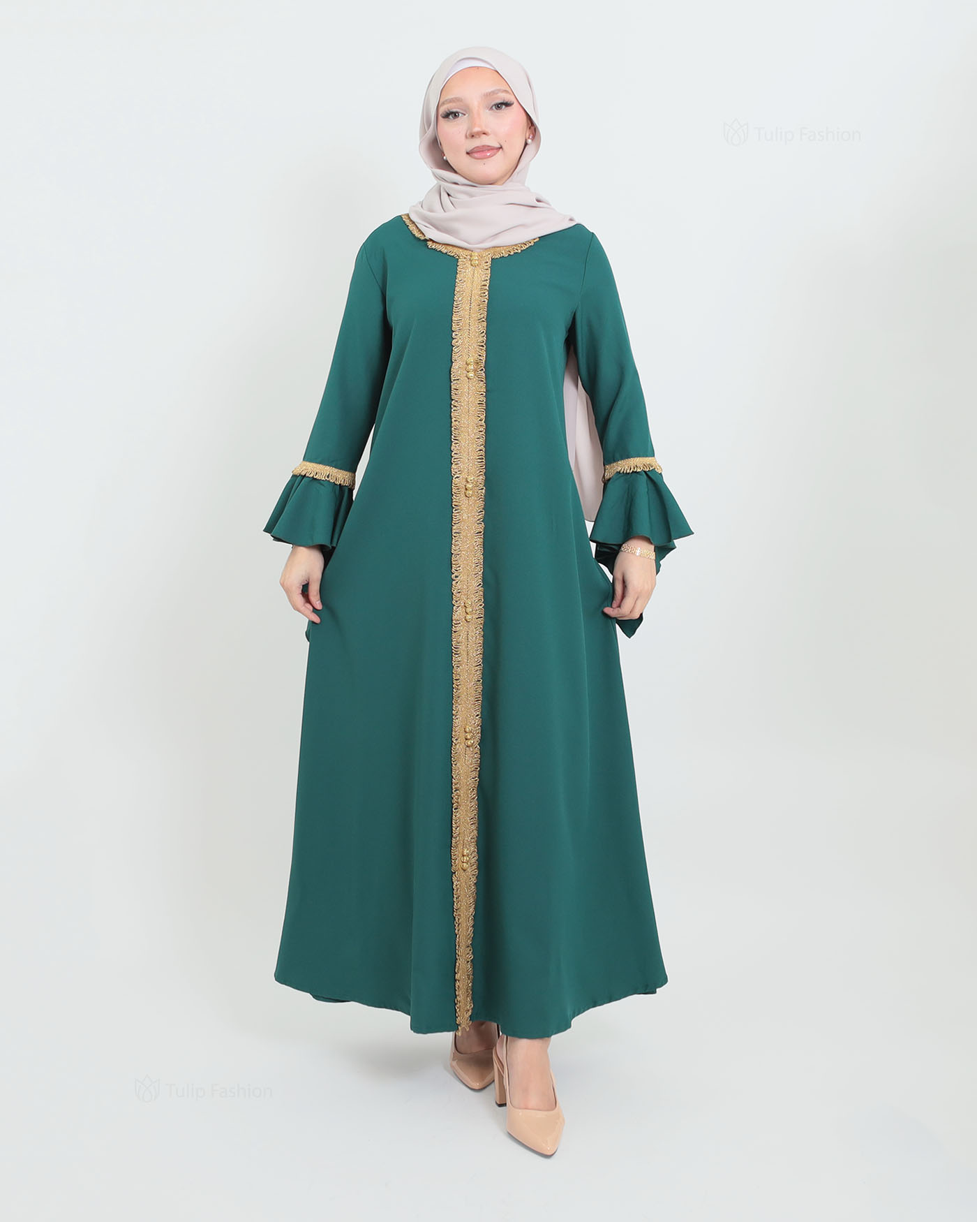 Abaya - Green - 2