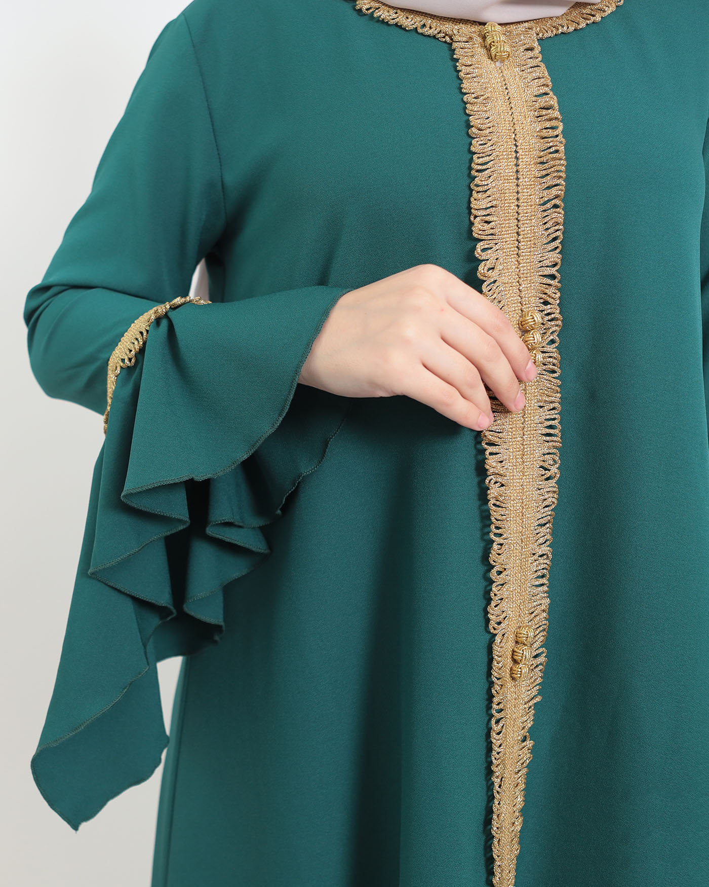 Abaya - Green - 5