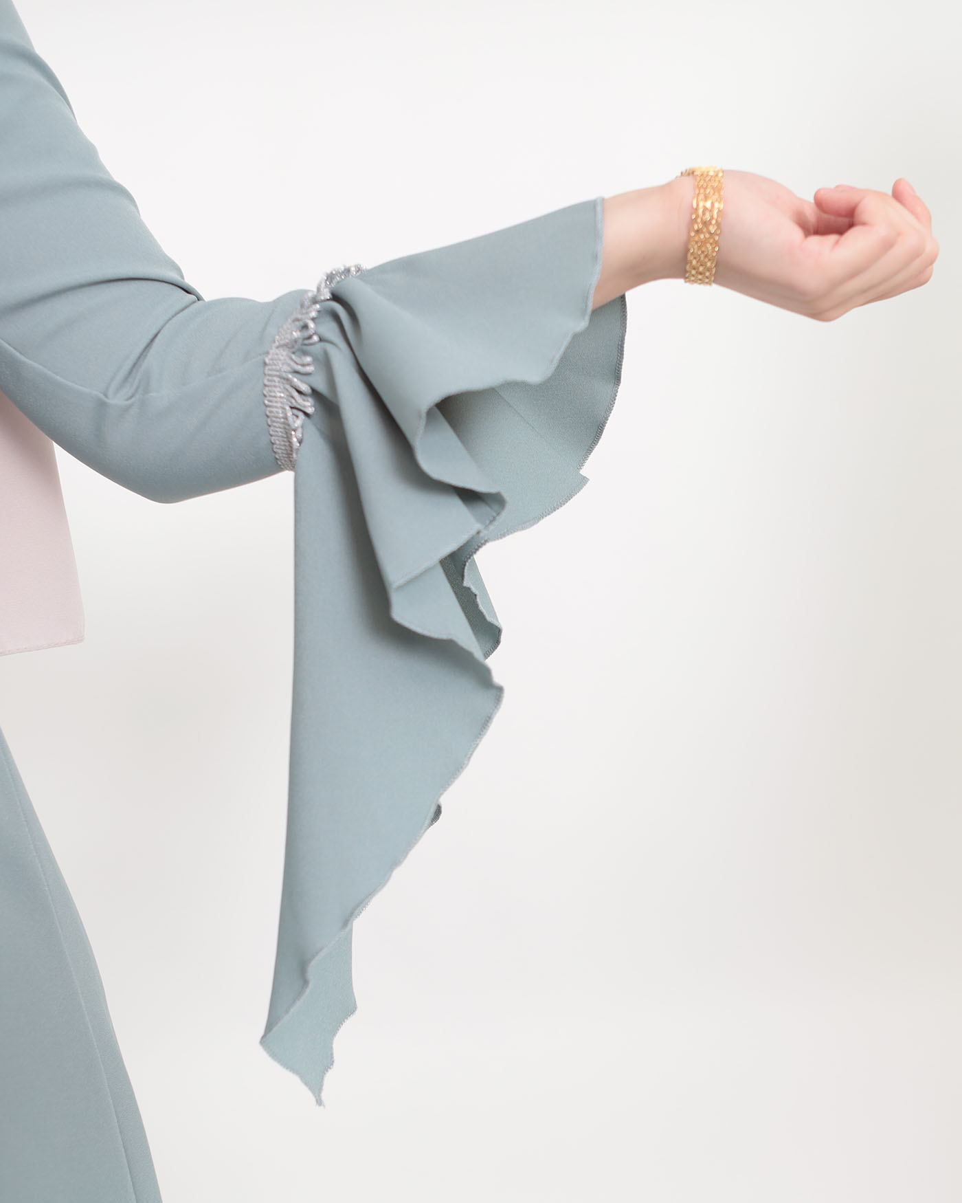 Abaya - Pistachio Green - 4