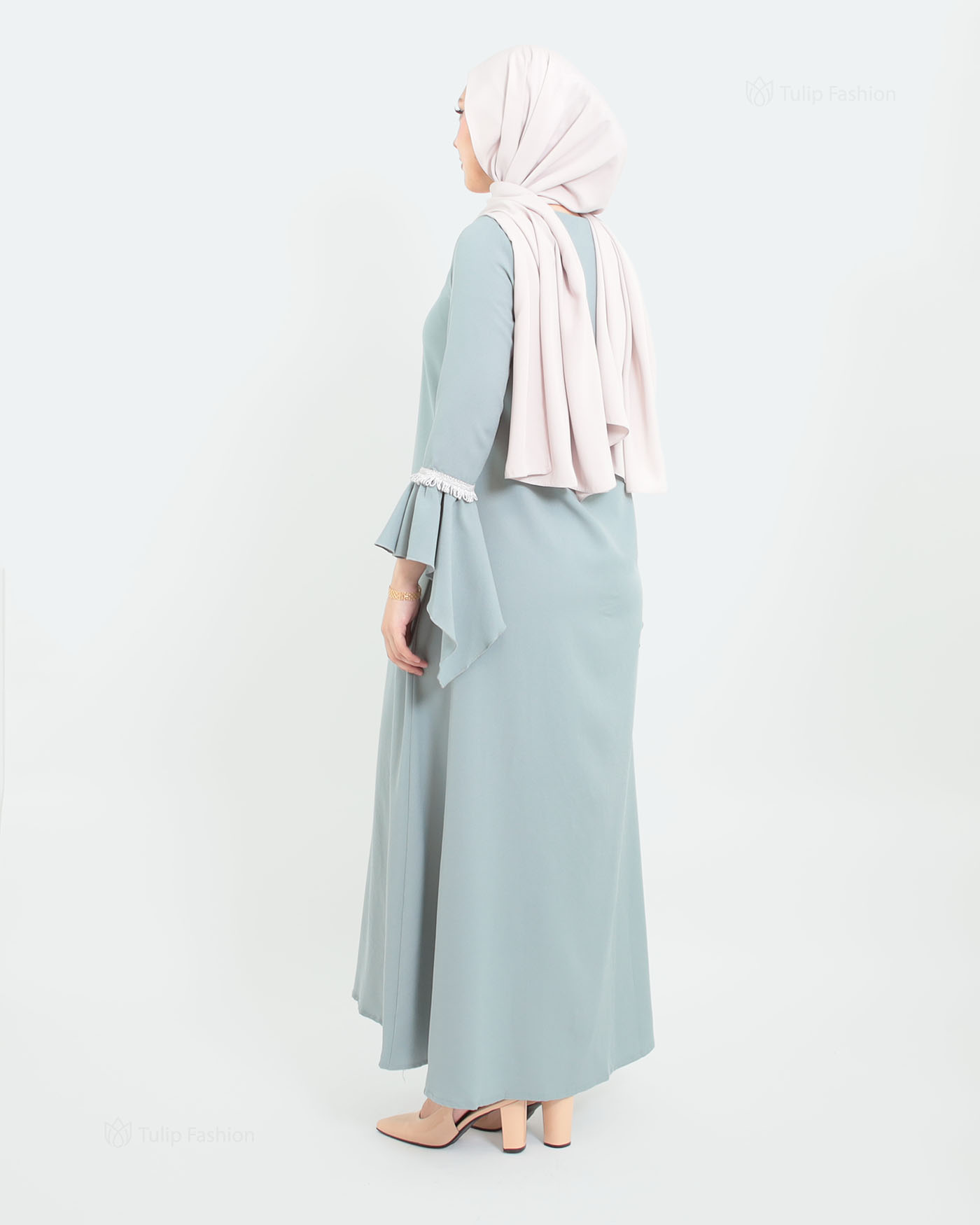 Abaya - Pistachio Green - 8