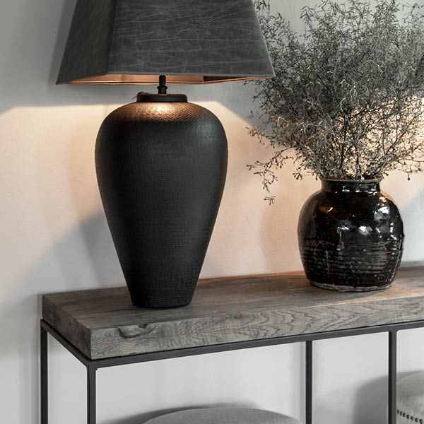 Carlisle Konsolbord i massiv ek Silver back - 6