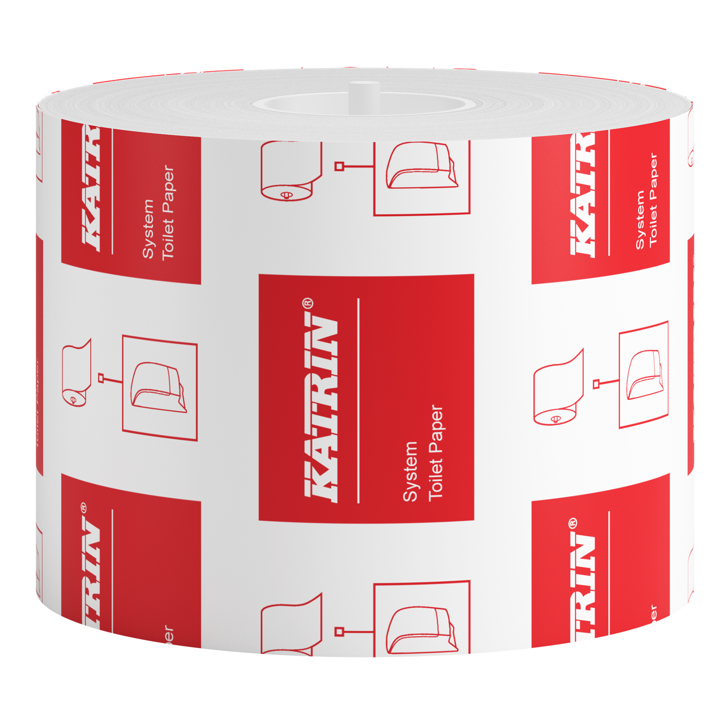 Katrin Toalettpapper till Dispenser System 800 Ark 2-lagers - 2