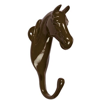 HKM Horsehead Alumiininen Ripustuskoukku - Ruskea