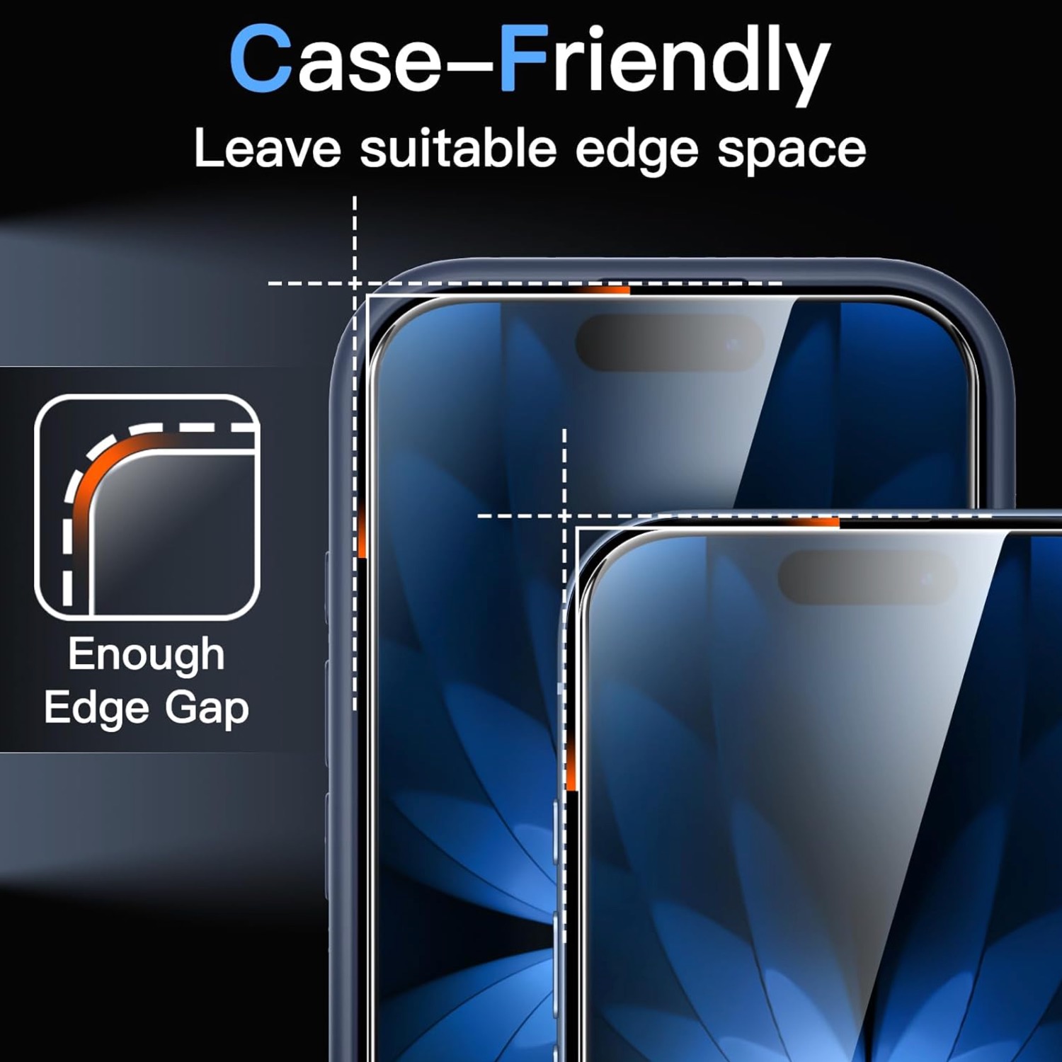 Iphone 17 skärmskydd härdat glas premium 1-pack - 7