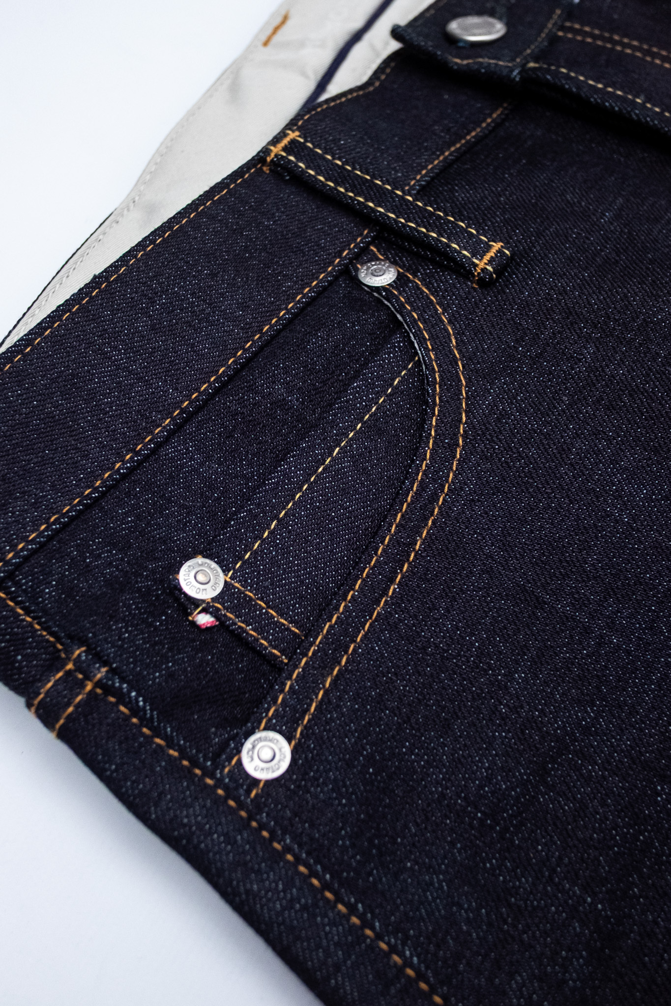 MOMOTARO JEANS - 100 Standard Straight Jeans 14,7oz - 5
