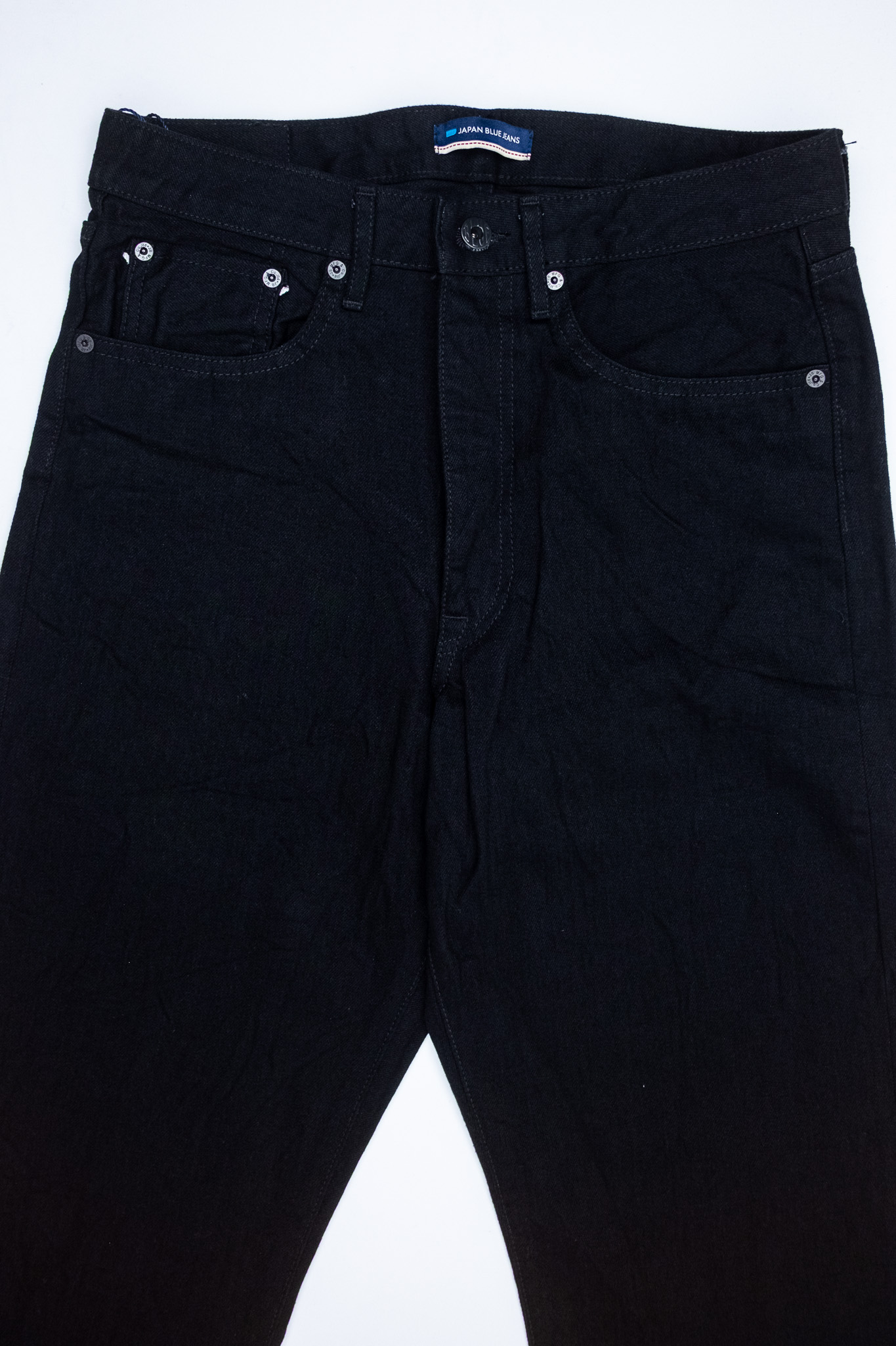 Japan Blue - J514 Black/Black Selvedge Denim Loose 14oz - Göteborg