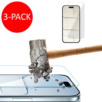 3-Pack Iphone Air skärmskydd härdat glas premium