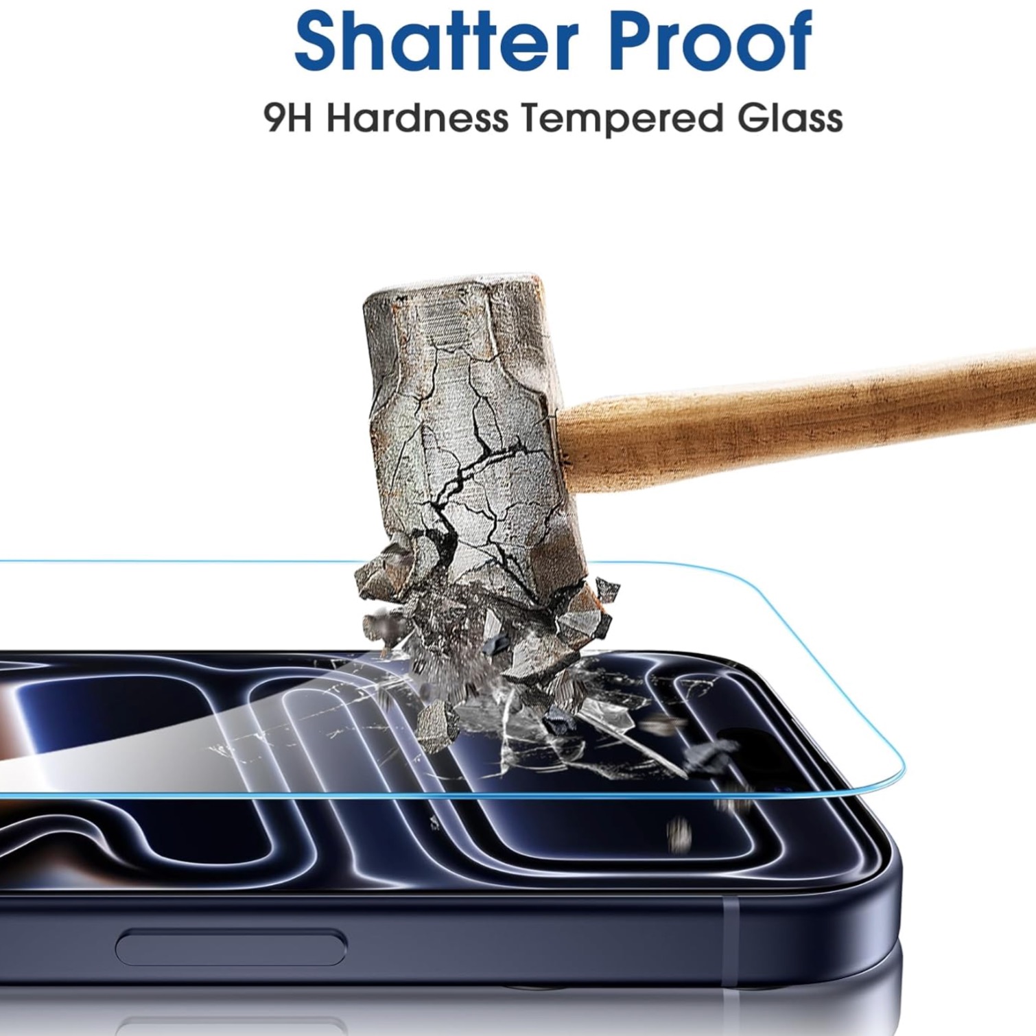 2-Pack Iphone 17 Pro skärmskydd härdat glas premium - 4